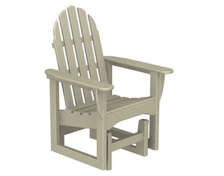 POLYWOOD Adirondack Glider Chair