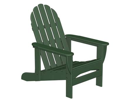 POLYWOOD Reclining Adirondack