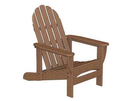 POLYWOOD Reclining Adirondack