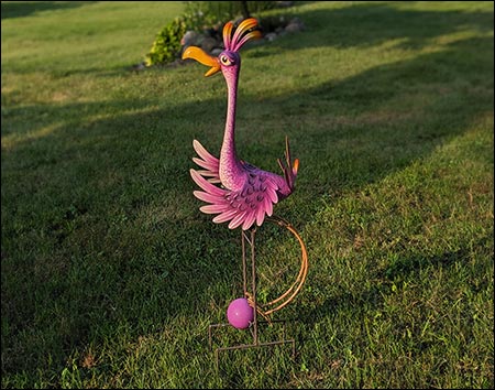 Swinging Dodo Garden Decoration