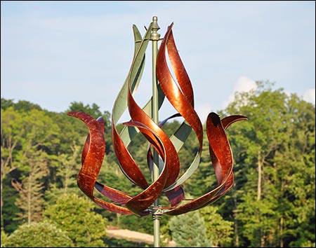 Ember Twist Wind Spinner