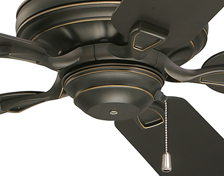 52" Golden Espresso Veranda Outdoor Ceiling Fan