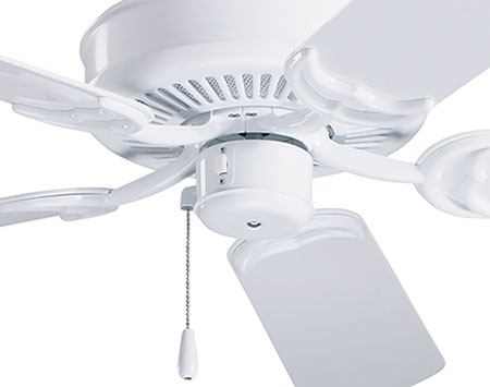 52" Appliance White Esa Outdoor Ceiling Fan