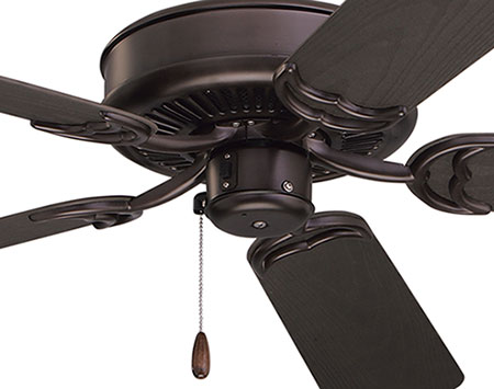 52" Oil Rubbed Bronze Esa Outdoor Ceiling Fan