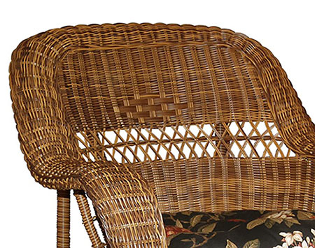 Wicker Sands Glider Chair w/ Cushion