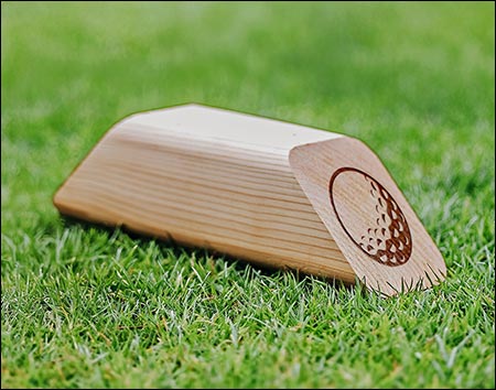 Red Cedar Ace Golf Tee Marker (Set of 2)