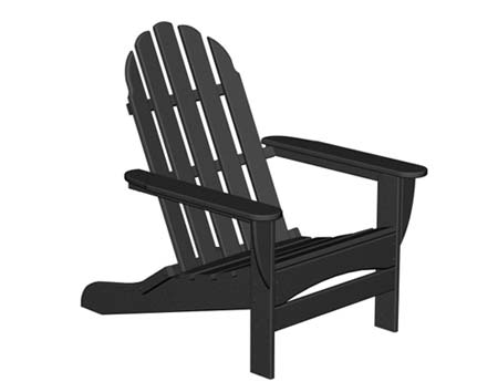 POLYWOOD Curved Back Adirondack