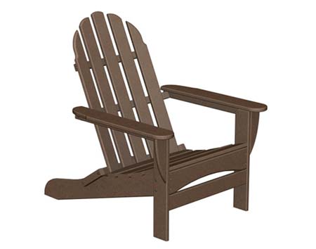 POLYWOOD Curved Back Adirondack