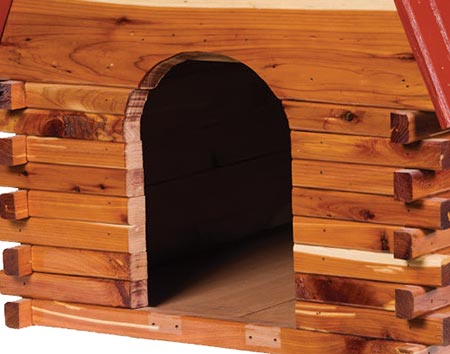 Cedar Doghouse