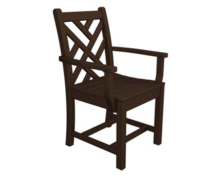 POLYWOOD Chippendale Dining Arm Chair - Set of 2