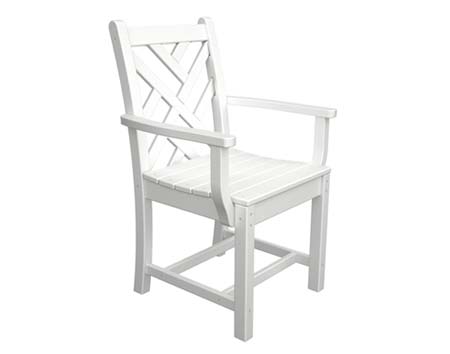 POLYWOOD Chippendale Dining Arm Chair - Set of 2