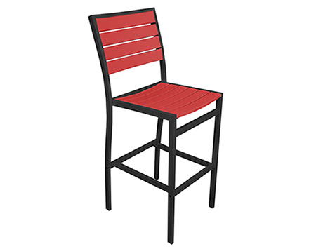 POLYWOOD European Bar Side Chair