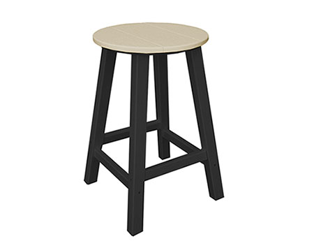 POLYWOOD Tempo Counter Height Bar Stool - Set of 2