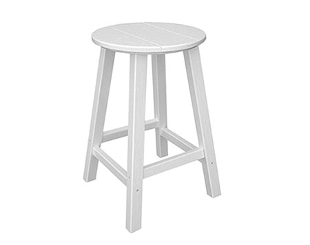 POLYWOOD Tempo Counter Height Bar Stool - Set of 2