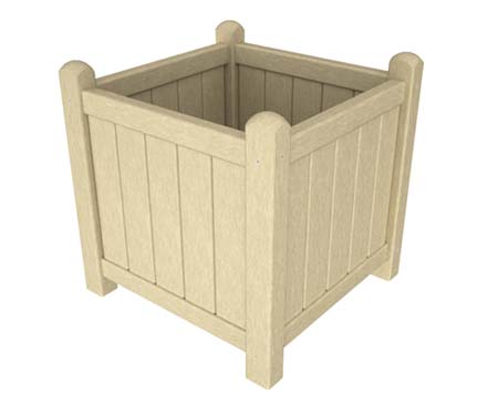 16" x 16" POLYWOOD Garden Planter