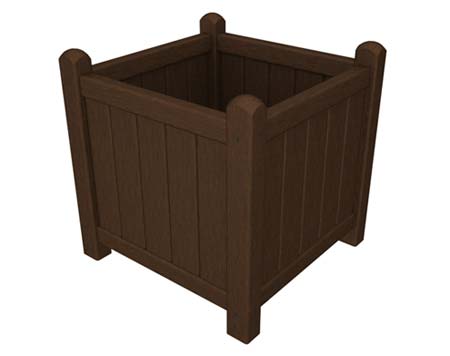 16" x 16" POLYWOOD Garden Planter