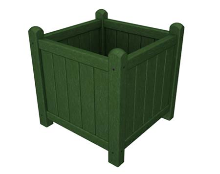 16" x 16" POLYWOOD Garden Planter