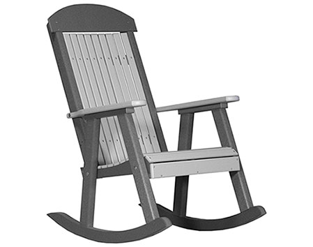 Poly Lumber Porch Rocker