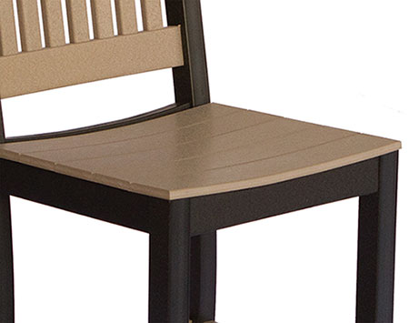  Poly Lumber Garden Mission Counter Chair