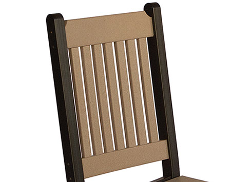 Poly Lumber Garden Mission Dining Chair