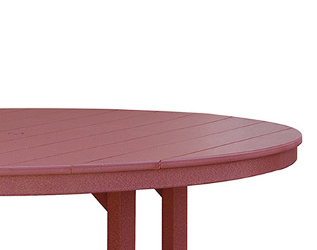 Poly Lumber 60" Garden Classic Round Table