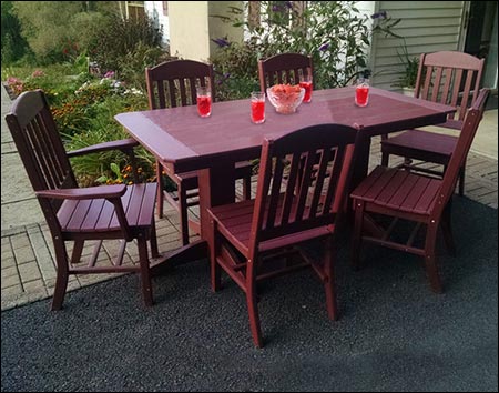 Poly Lumber Classic Rectangular 7 Pc. Dining Set