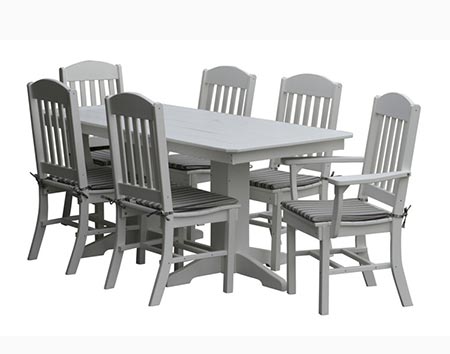 Poly Lumber Classic Rectangular 7 Pc. Dining Set