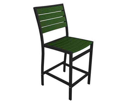 POLYWOOD European Counter Side Chair