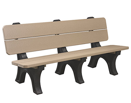 Poly Lumber Portable Park Bench