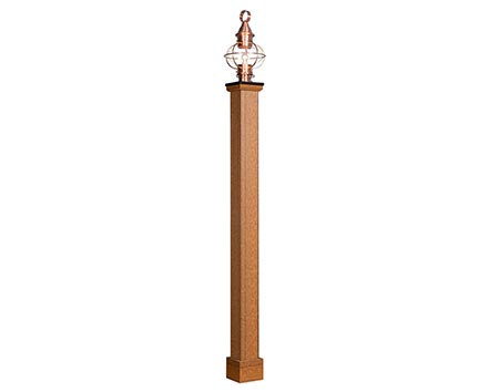 Riverton Poly Lantern Post