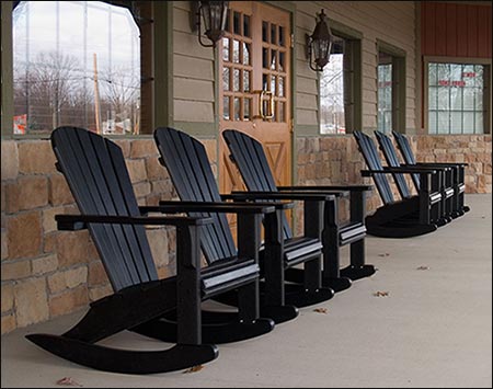 POLYWOOD Seashell Rocker