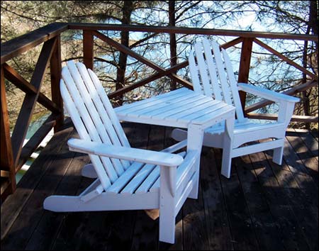 POLYWOOD Adirondack Tete-A-Tete