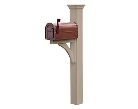 Severn Vinyl Mailbox Post