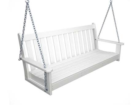 60" POLYWOOD Vineyard Garden Swing