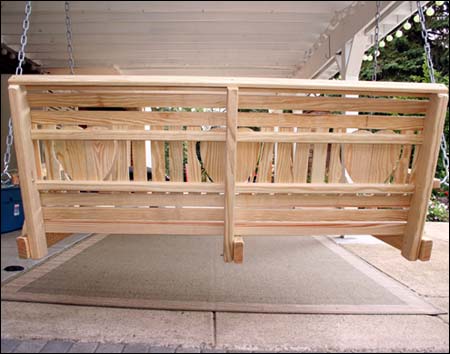 Treated Pine Country Heart Swingbed