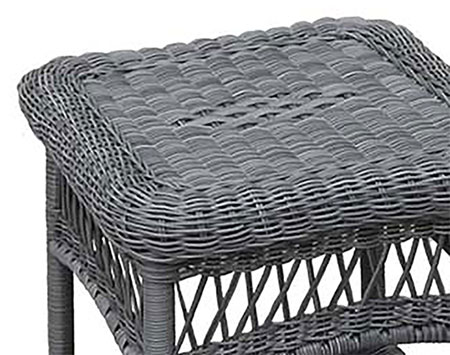 Wicker Sands Square End Table