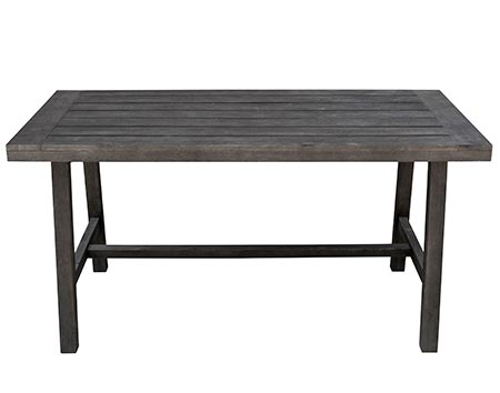 Grey Acacia Slatted Picnic Dining Table