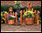 Eastern Red Cedar Corner Picket Fence Planter w/ Birdhouse