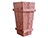 Eastern Red Cedar Tall Bucket Planter