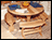Red Cedar Round Trestle Picnic Table Set