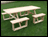 Red Cedar Walk-In Picnic Table