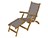 Teak Sling Steamer