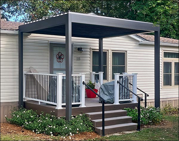 Aluminum Louvered Pergola 400 