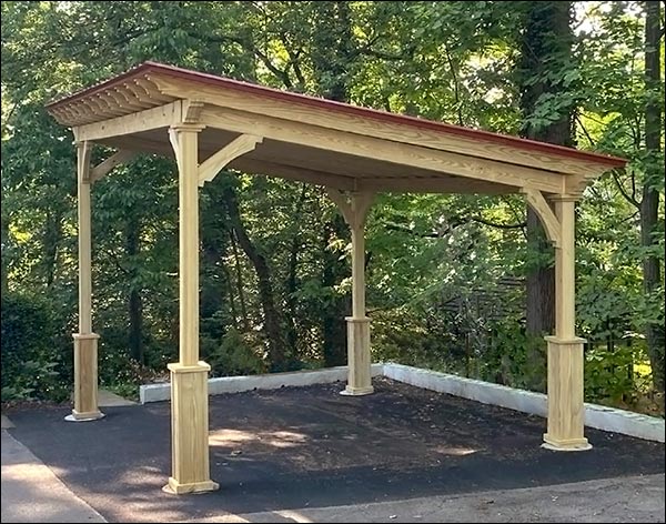 Treated Pine Santa Barbara Pergola