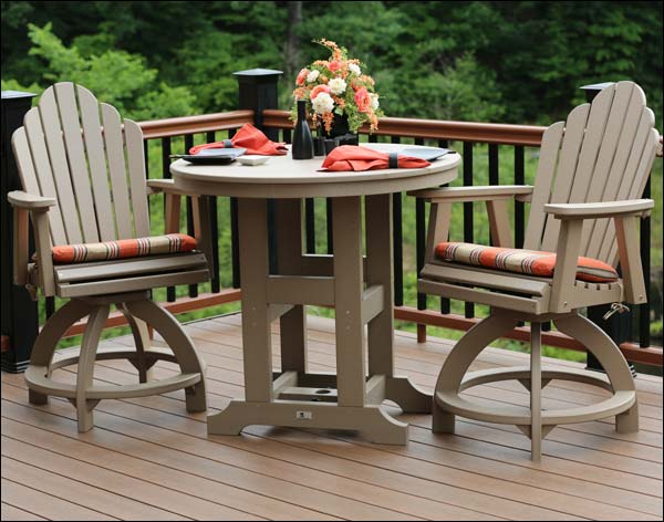 Poly Lumber 5 Pc. Patio Lounge Set