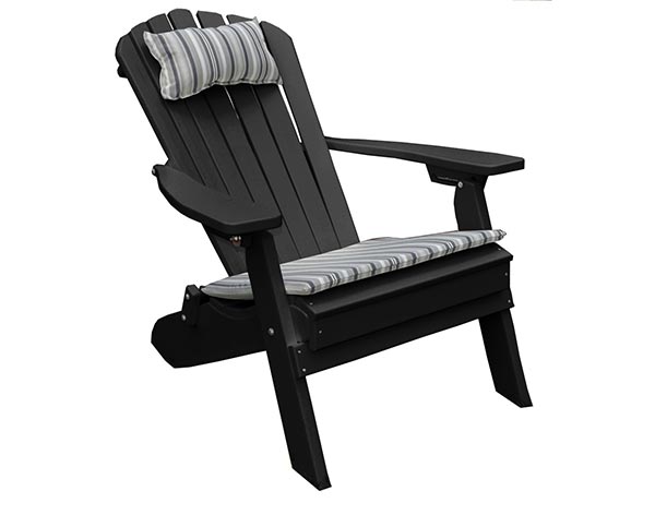 Poly Lumber Folding & Reclining Adirondack Chair