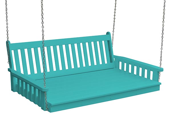 Poly Lumber Traditional English Swingbed