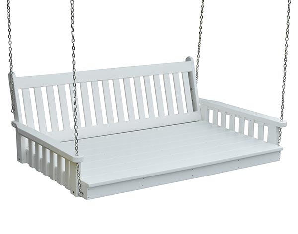 Poly Lumber Traditional English Swingbed