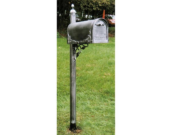 Aluminum Albion Direct Burial Mailbox Post