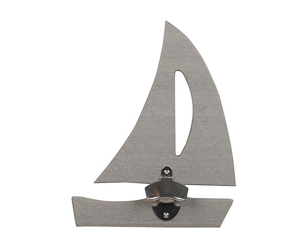 Wall Mount Bottle Opener - Sailboat